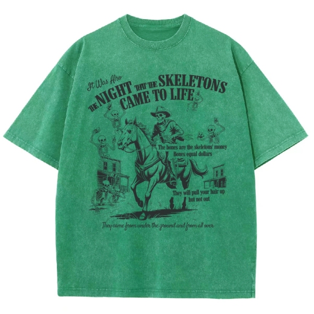 I Think You Should Leave Washed T-Shirt 