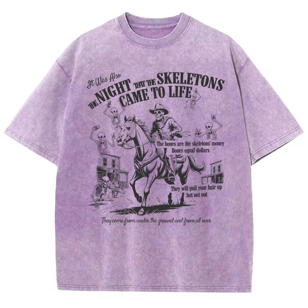 I Think You Should Leave Washed T-Shirt 