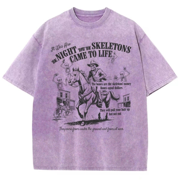 I Think You Should Leave Washed T-Shirt 