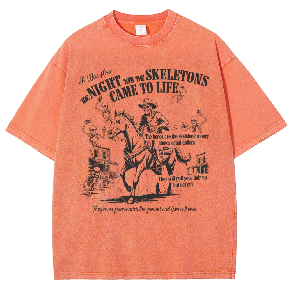 I Think You Should Leave Washed T-Shirt 