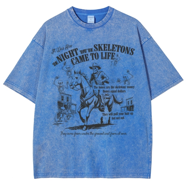 I Think You Should Leave Washed T-Shirt 