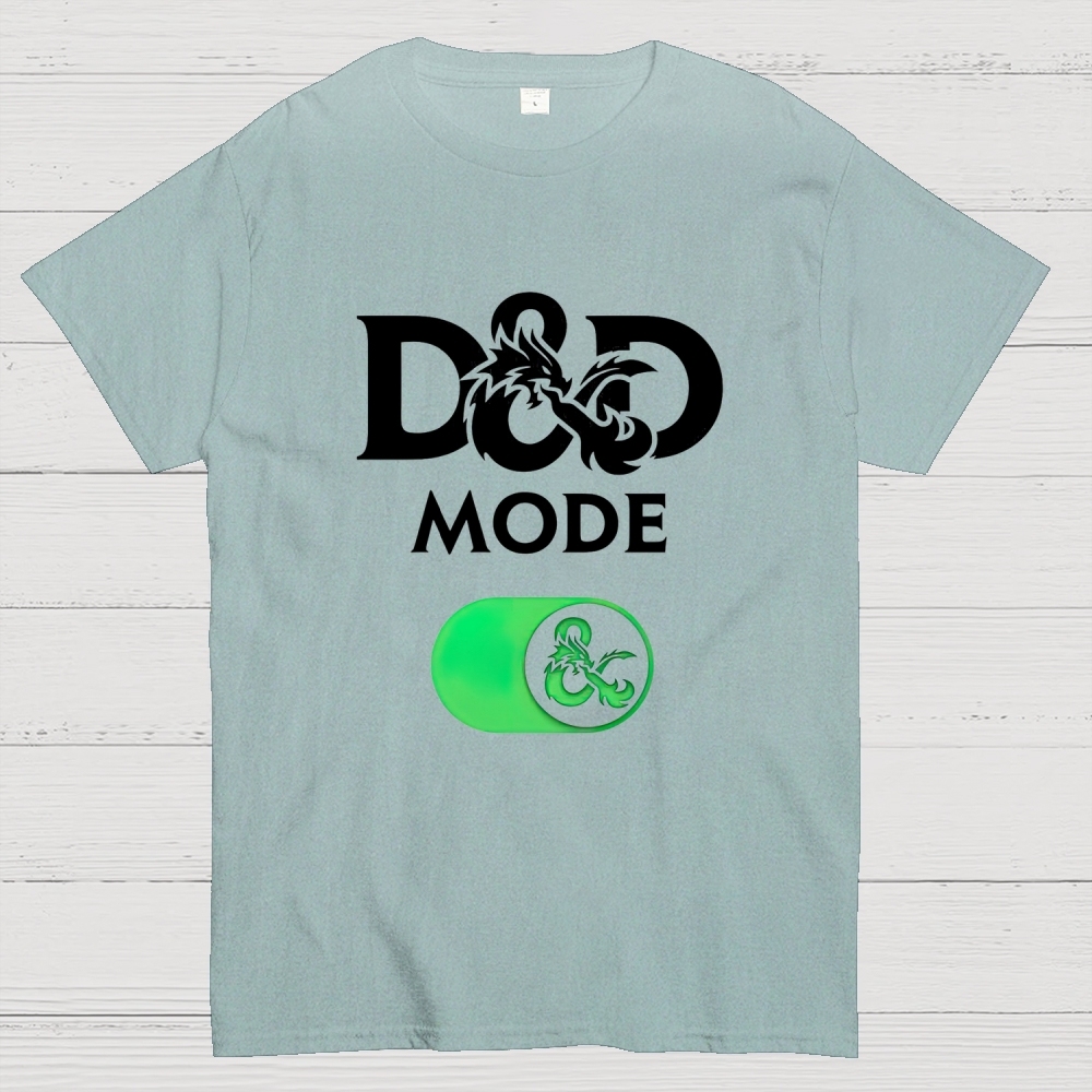 D&D Mode Tabletop Fantasy Graphic Cotton T-shirt