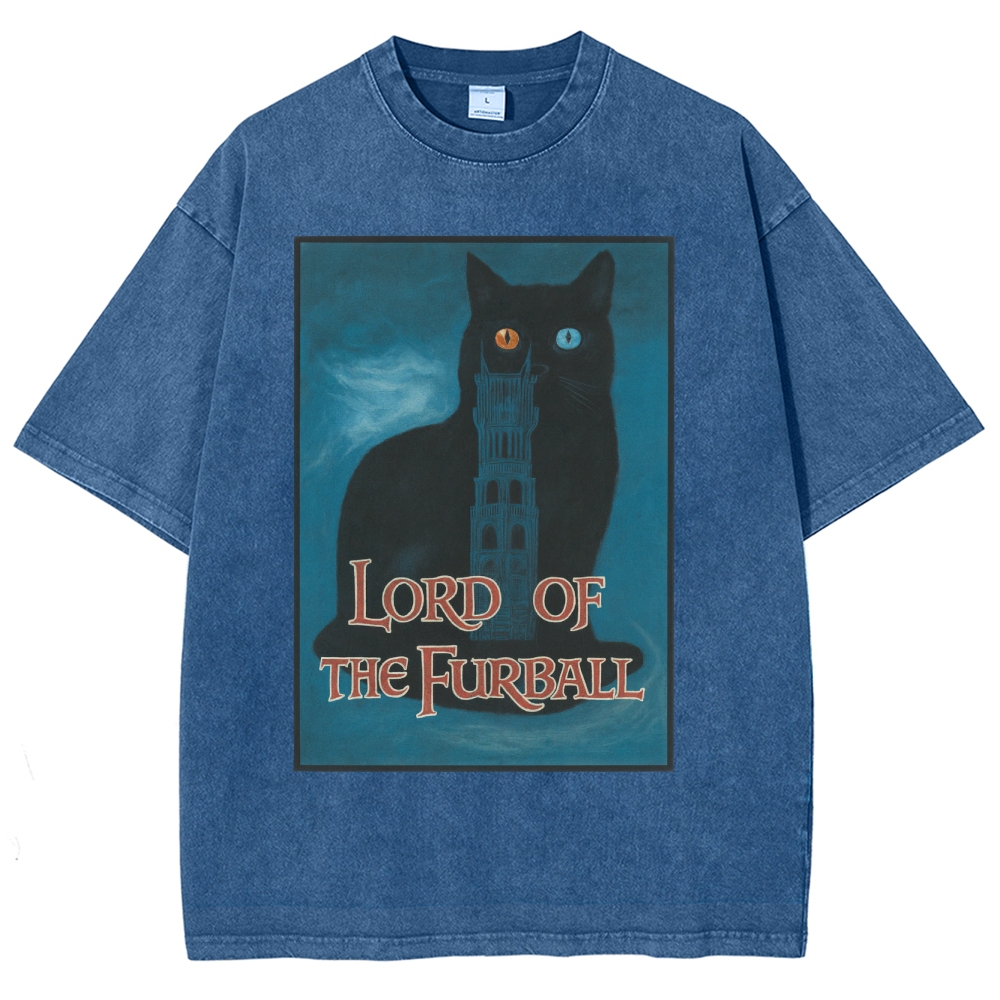Lord of the Furball Washed T-Shirt 