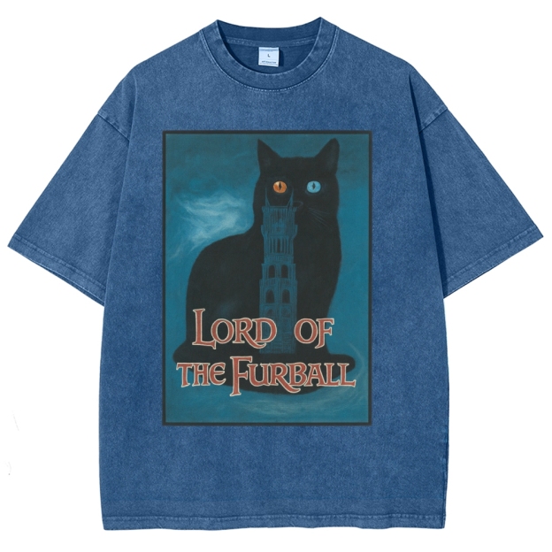 Lord of the Furball Washed T-Shirt 