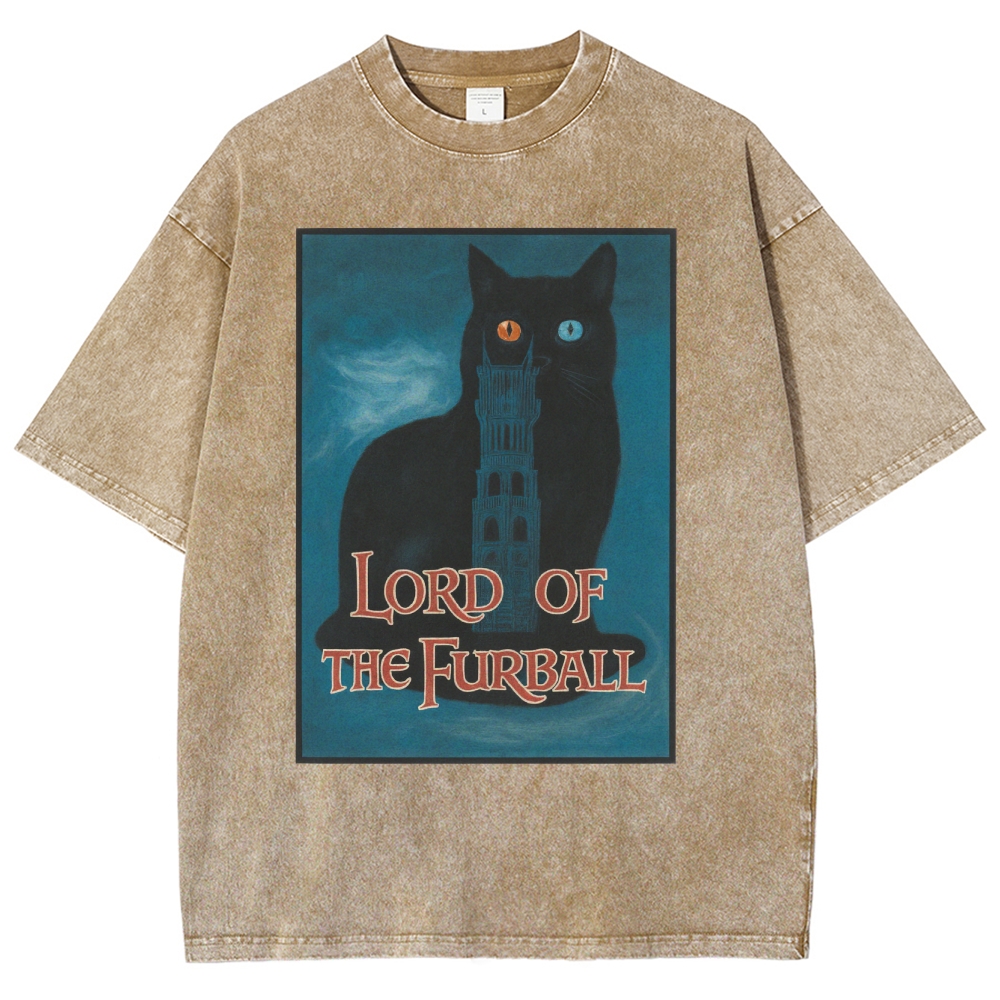 Lord of the Furball Washed T-Shirt 
