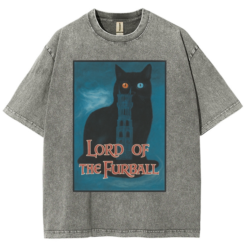 Lord of the Furball Washed T-Shirt 