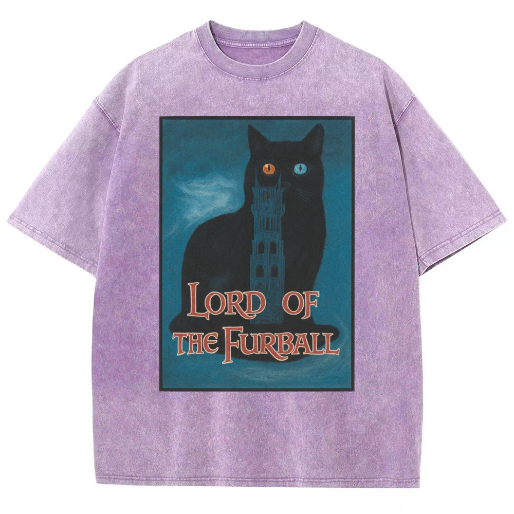 Lord of the Furball Washed T-Shirt 