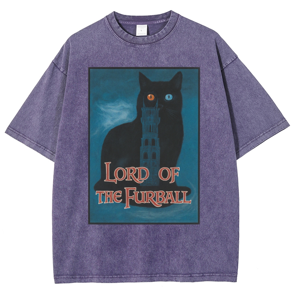 Lord of the Furball Washed T-Shirt 