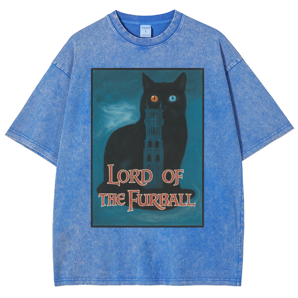 Lord of the Furball Washed T-Shirt 