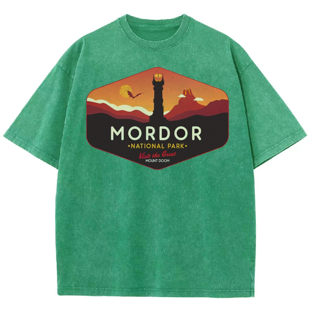 Fantasy Volcano Park Washed T-Shirt 