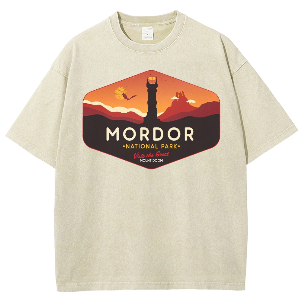 Fantasy Volcano Park Washed T-Shirt 