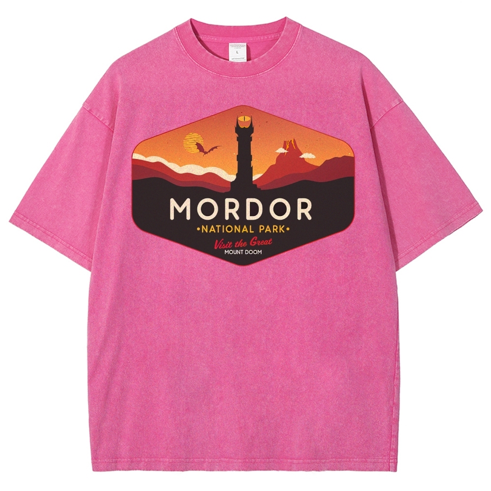 Fantasy Volcano Park Washed T-Shirt 