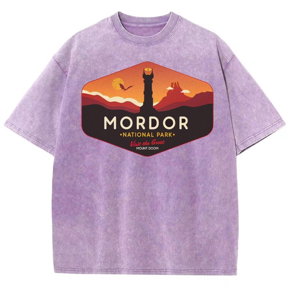 Fantasy Volcano Park Washed T-Shirt 