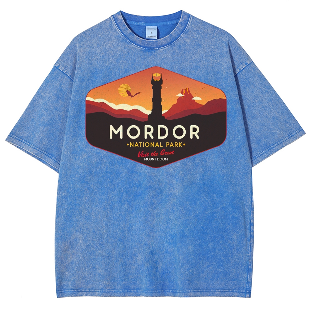 Fantasy Volcano Park Washed T-Shirt 