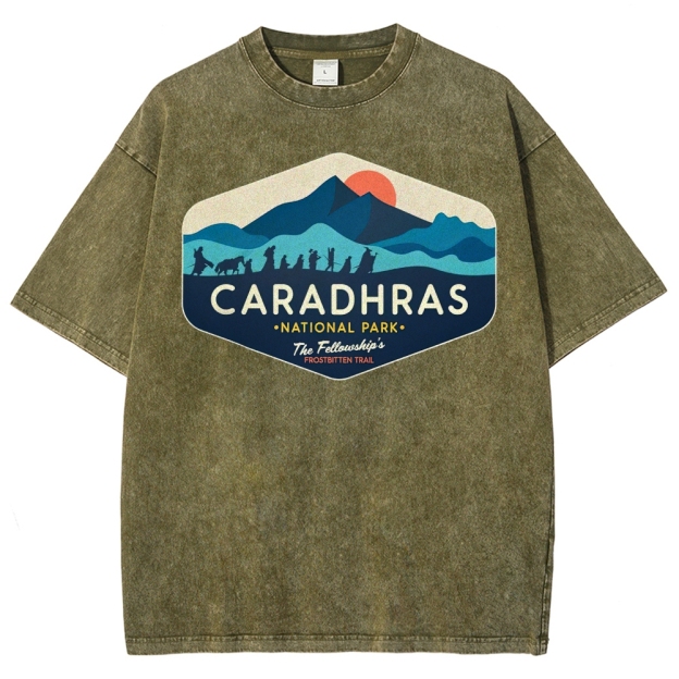 Ice and Snow Expedition Team Washed T-Shirt