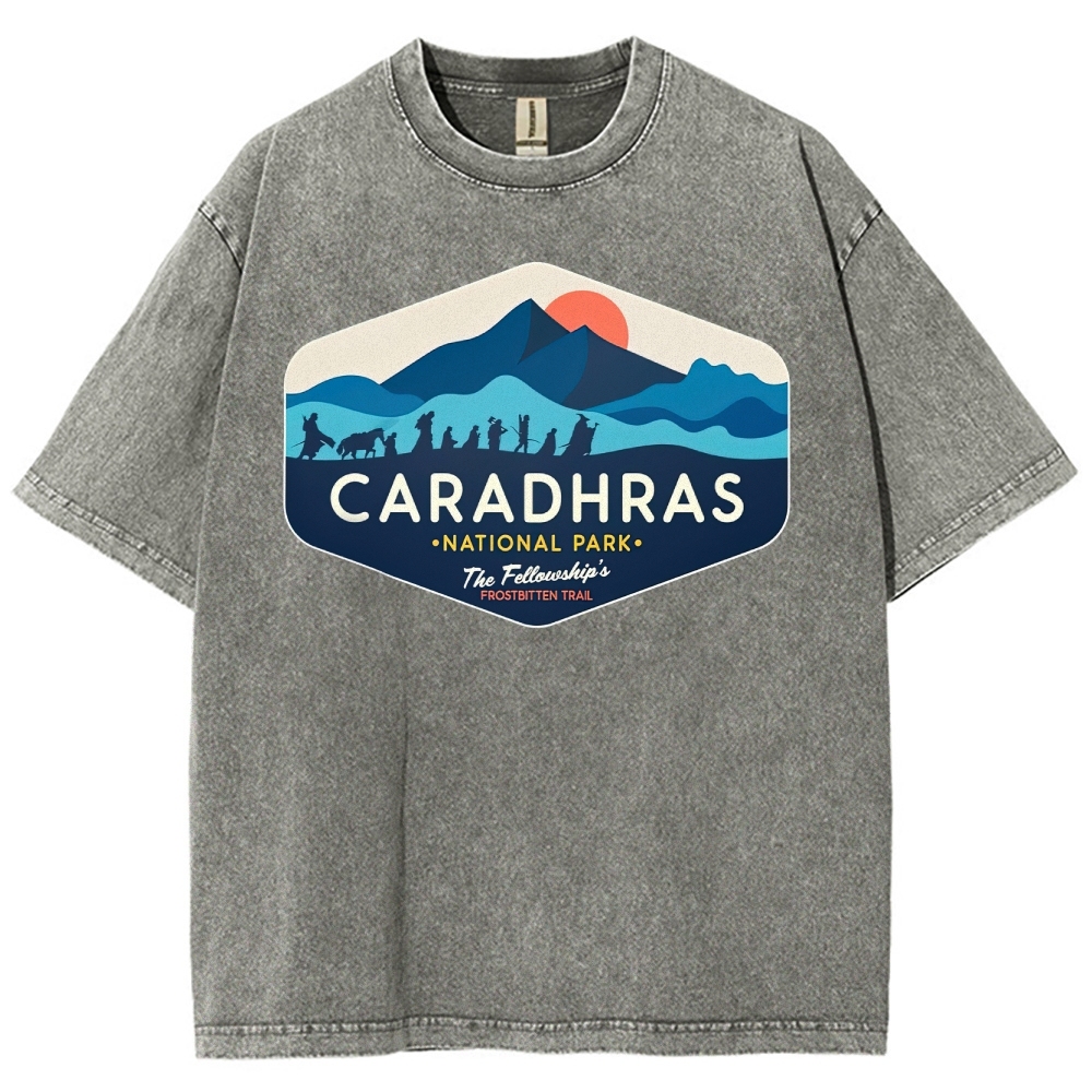 Ice and Snow Expedition Team Washed T-Shirt