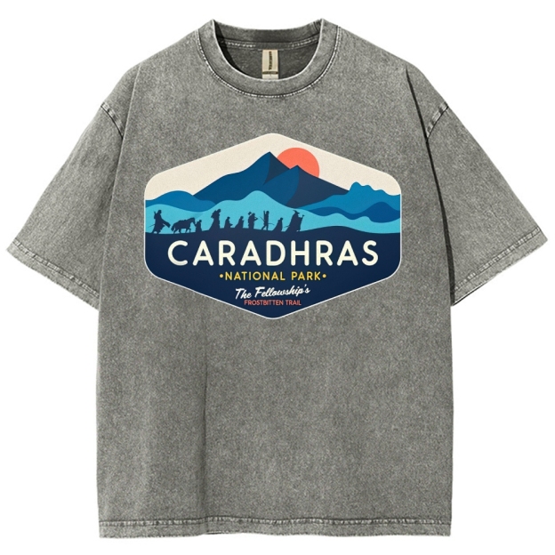 Ice and Snow Expedition Team Washed T-Shirt