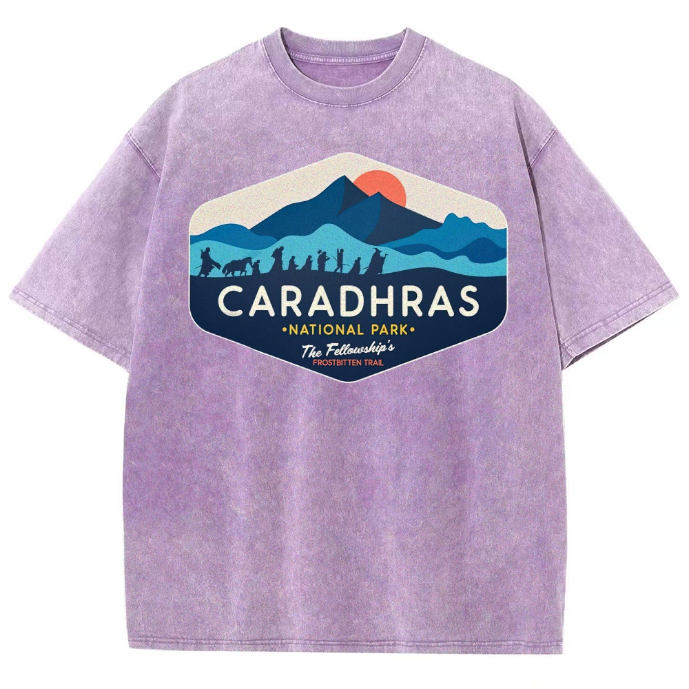 Ice and Snow Expedition Team Washed T-Shirt