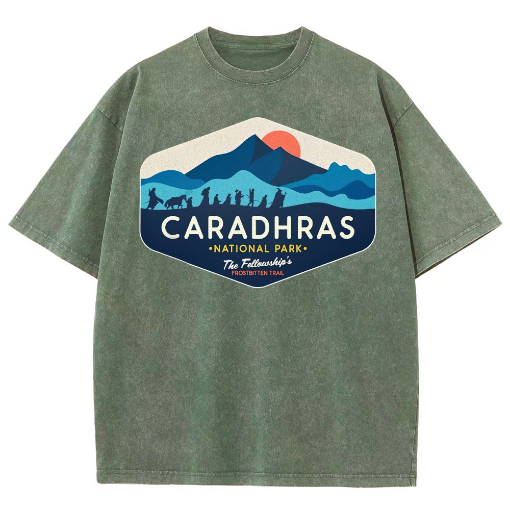 Ice and Snow Expedition Team Washed T-Shirt