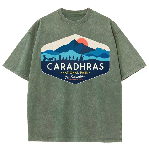 Ice and Snow Expedition Team Washed T-Shirt