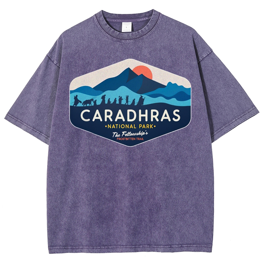 Ice and Snow Expedition Team Washed T-Shirt