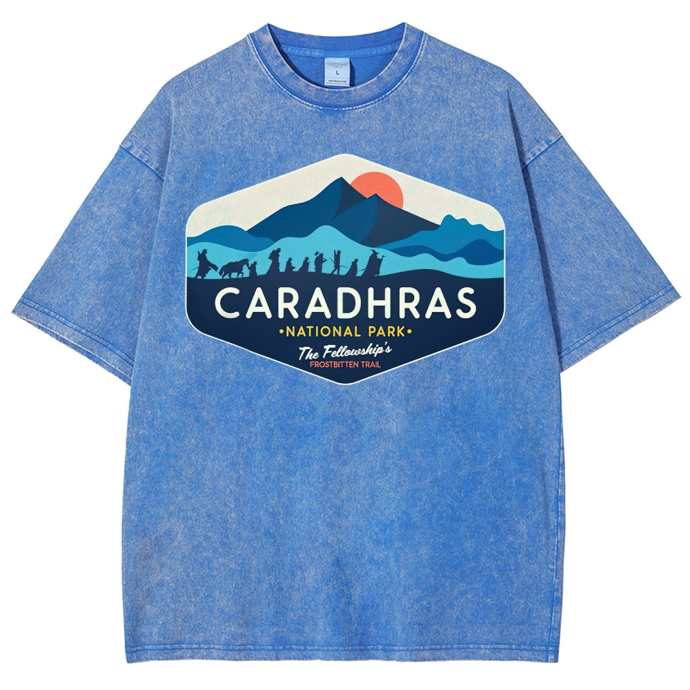 Ice and Snow Expedition Team Washed T-Shirt