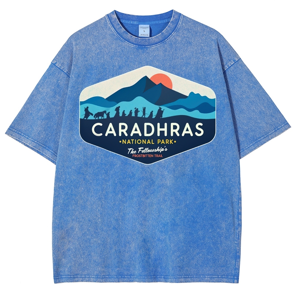 Ice and Snow Expedition Team Washed T-Shirt