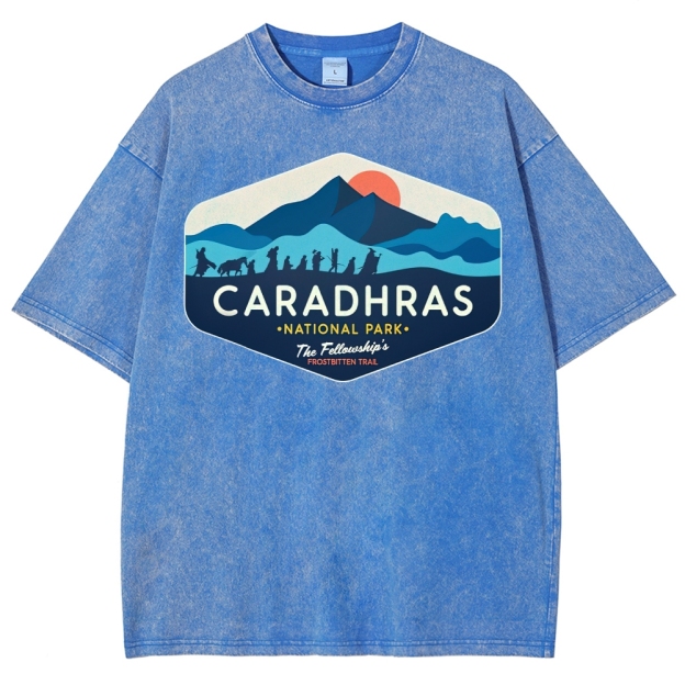 Ice and Snow Expedition Team Washed T-Shirt