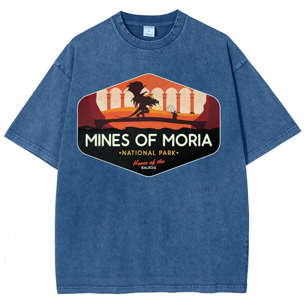 Underground Lava Encounter Washed T-Shirt 