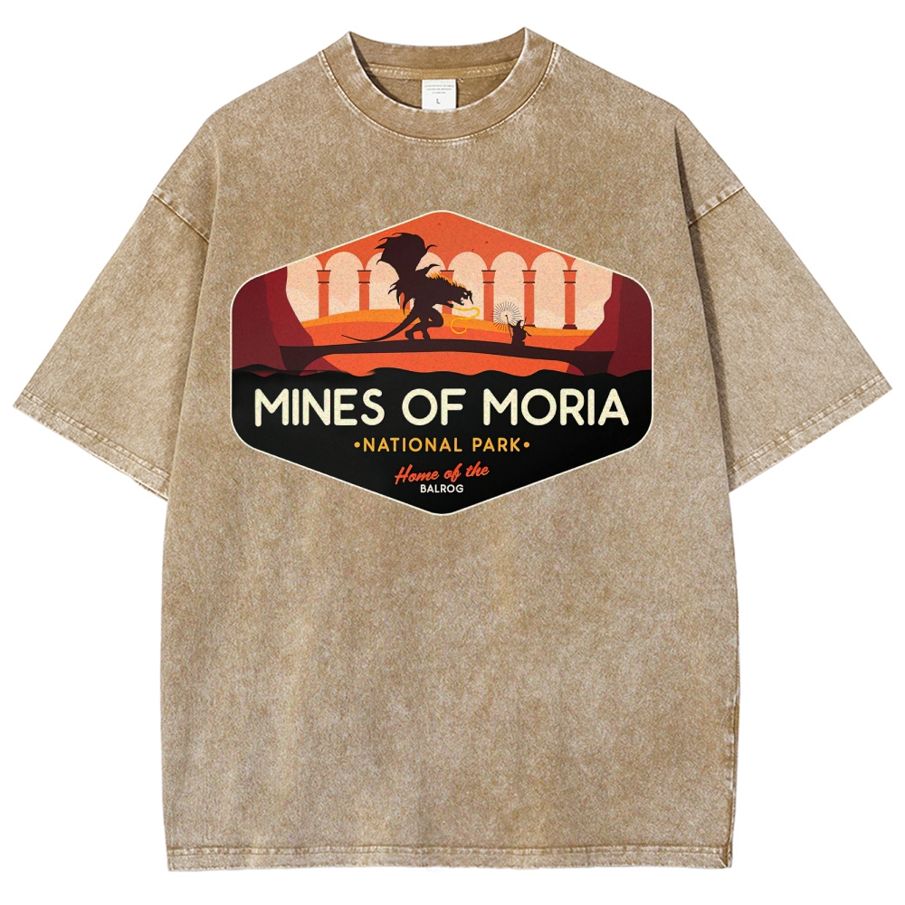 Underground Lava Encounter Washed T-Shirt 