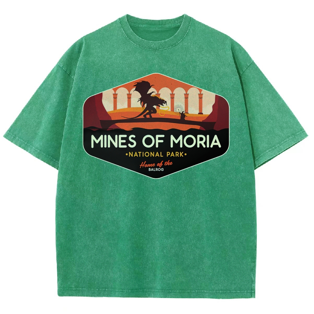 Underground Lava Encounter Washed T-Shirt 