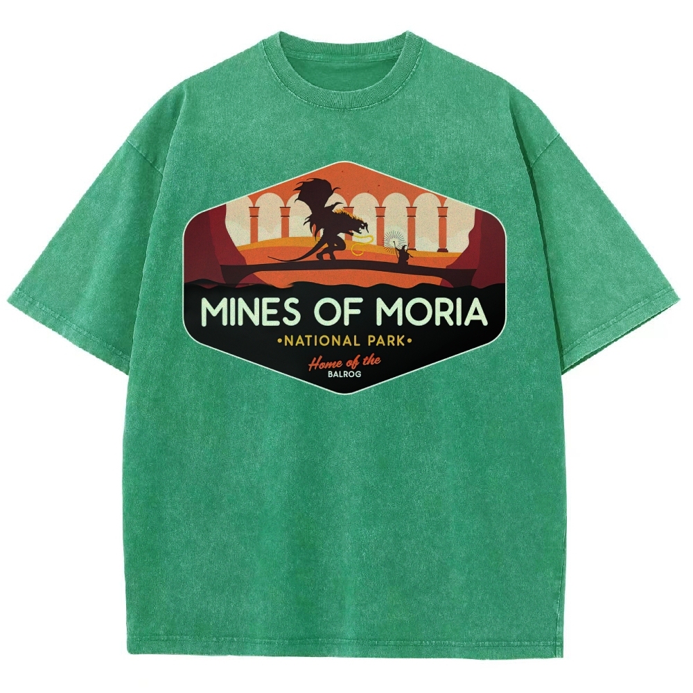 Underground Lava Encounter Washed T-Shirt 