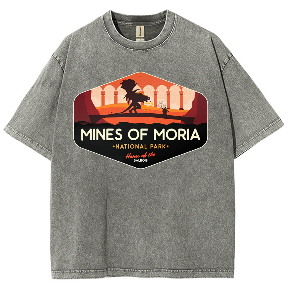 Underground Lava Encounter Washed T-Shirt 