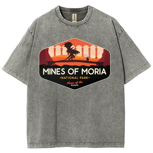 Underground Lava Encounter Washed T-Shirt 