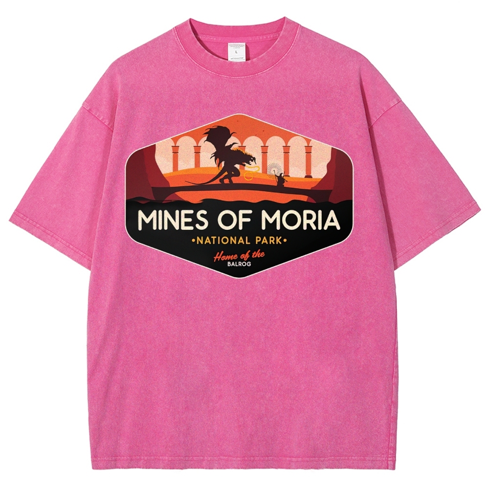 Underground Lava Encounter Washed T-Shirt 