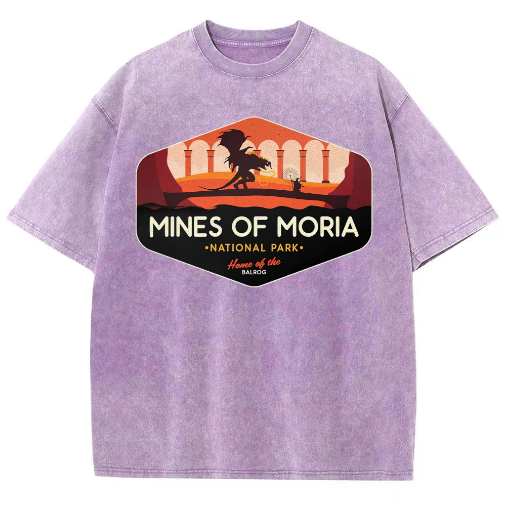 Underground Lava Encounter Washed T-Shirt 