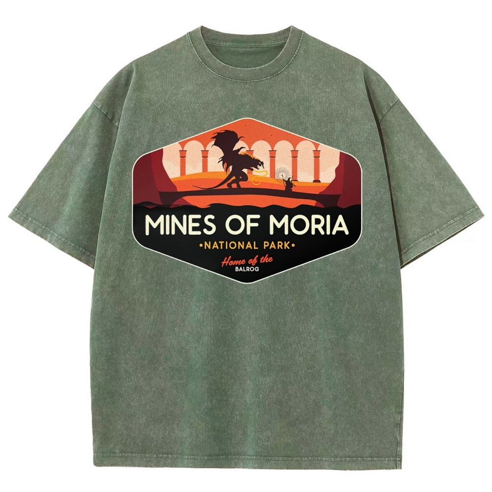 Underground Lava Encounter Washed T-Shirt 