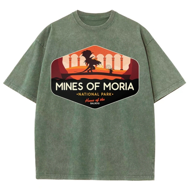 Underground Lava Encounter Washed T-Shirt 