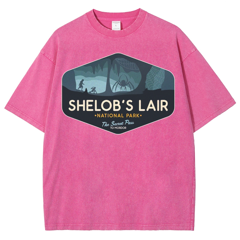 Spider Web Cave Washed T-Shirt 