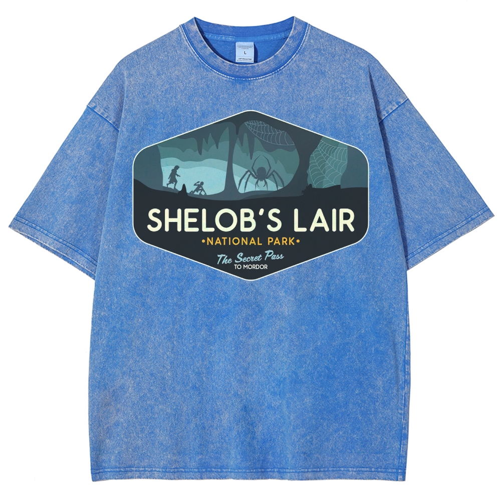 Spider Web Cave Washed T-Shirt 