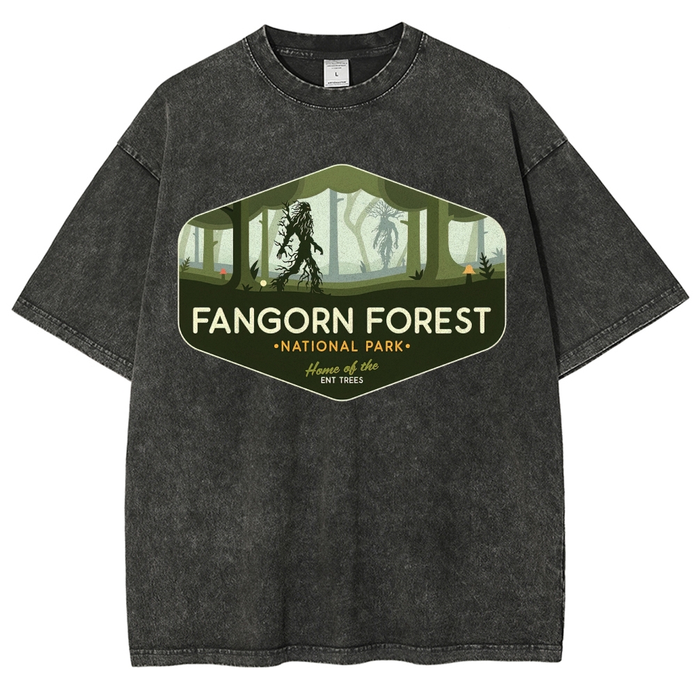 Ancient Forest Exploration Washed T-Shirt 