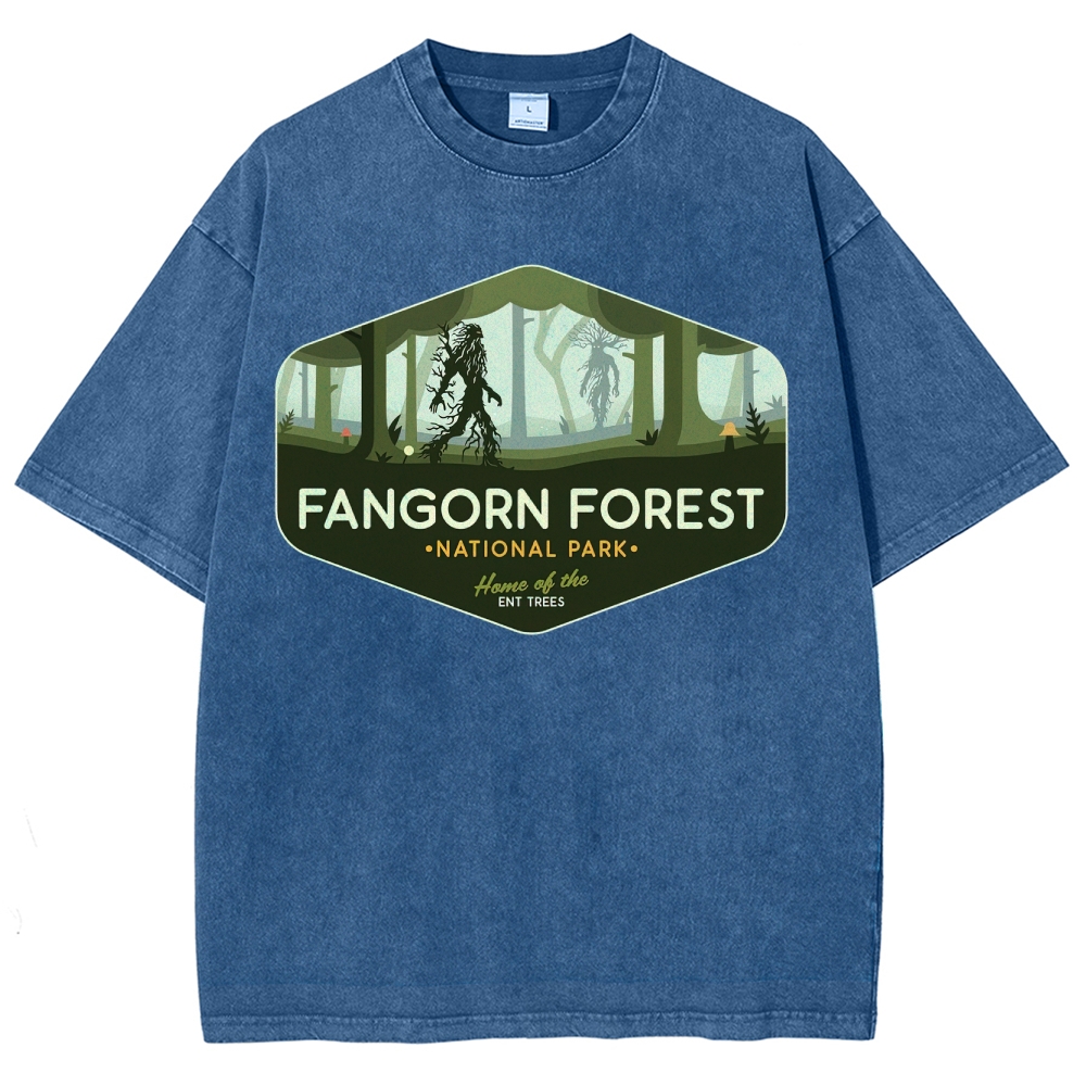 Ancient Forest Exploration Washed T-Shirt 