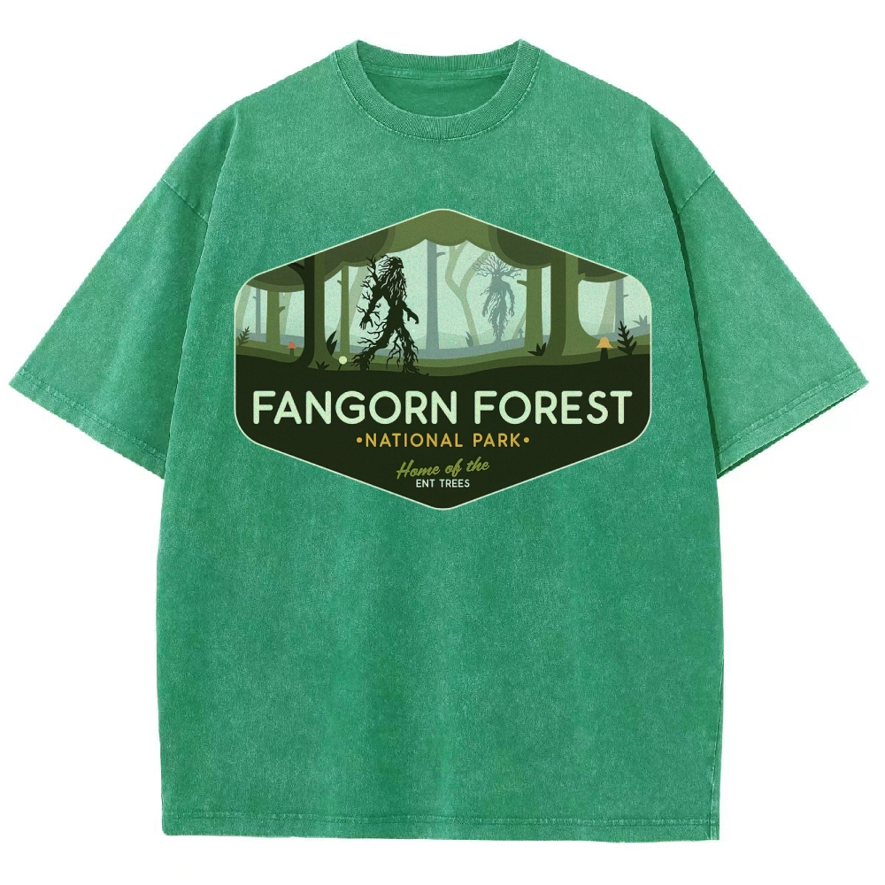 Ancient Forest Exploration Washed T-Shirt 