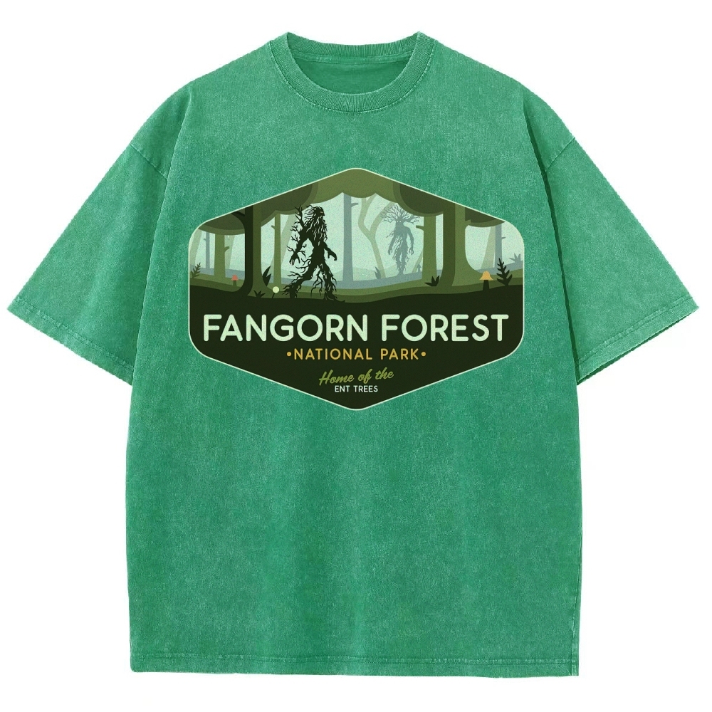 Ancient Forest Exploration Washed T-Shirt 