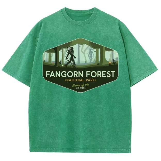 Ancient Forest Exploration Washed T-Shirt 