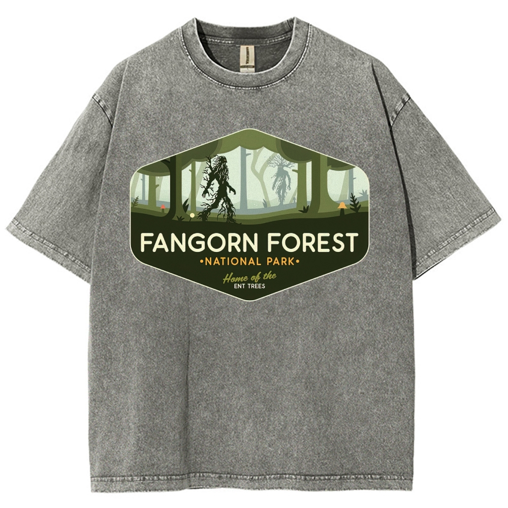Ancient Forest Exploration Washed T-Shirt 