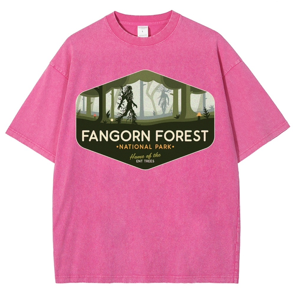 Ancient Forest Exploration Washed T-Shirt 