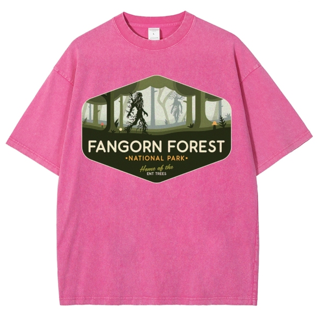 Ancient Forest Exploration Washed T-Shirt 