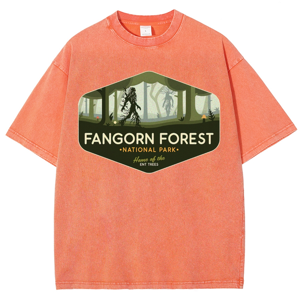 Ancient Forest Exploration Washed T-Shirt 