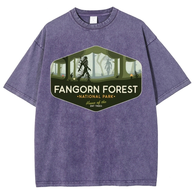 Ancient Forest Exploration Washed T-Shirt 